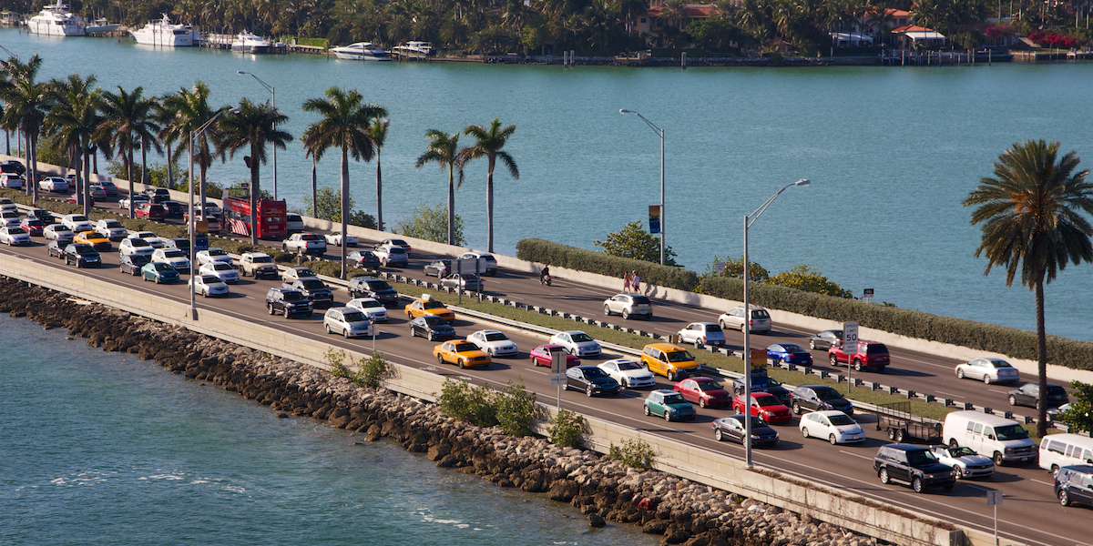 Traffic in Miami